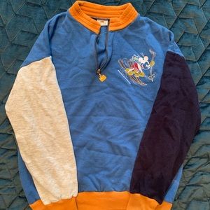 Vintage Micky Mouse Quarter Zip